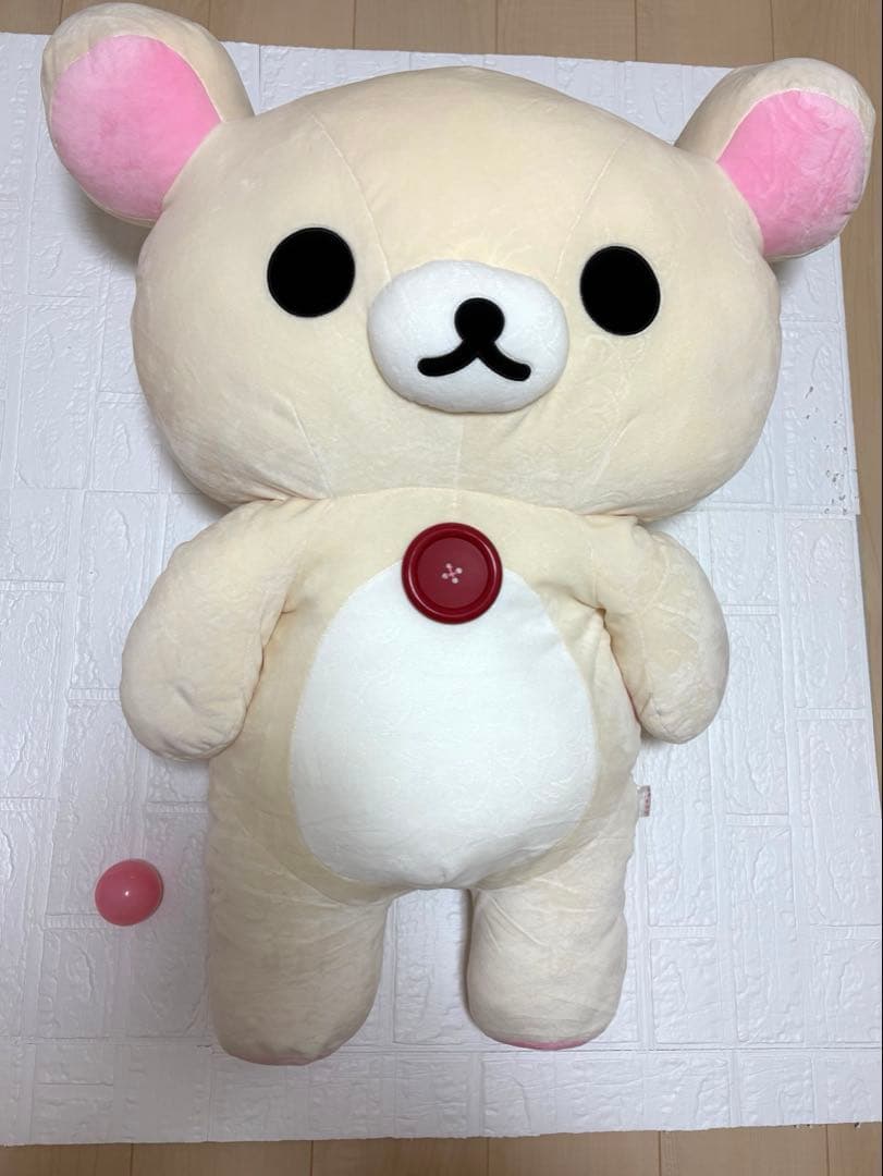 【美品】コリラックマ超特大ぬいぐるみ　LL サンエックス　レトロ