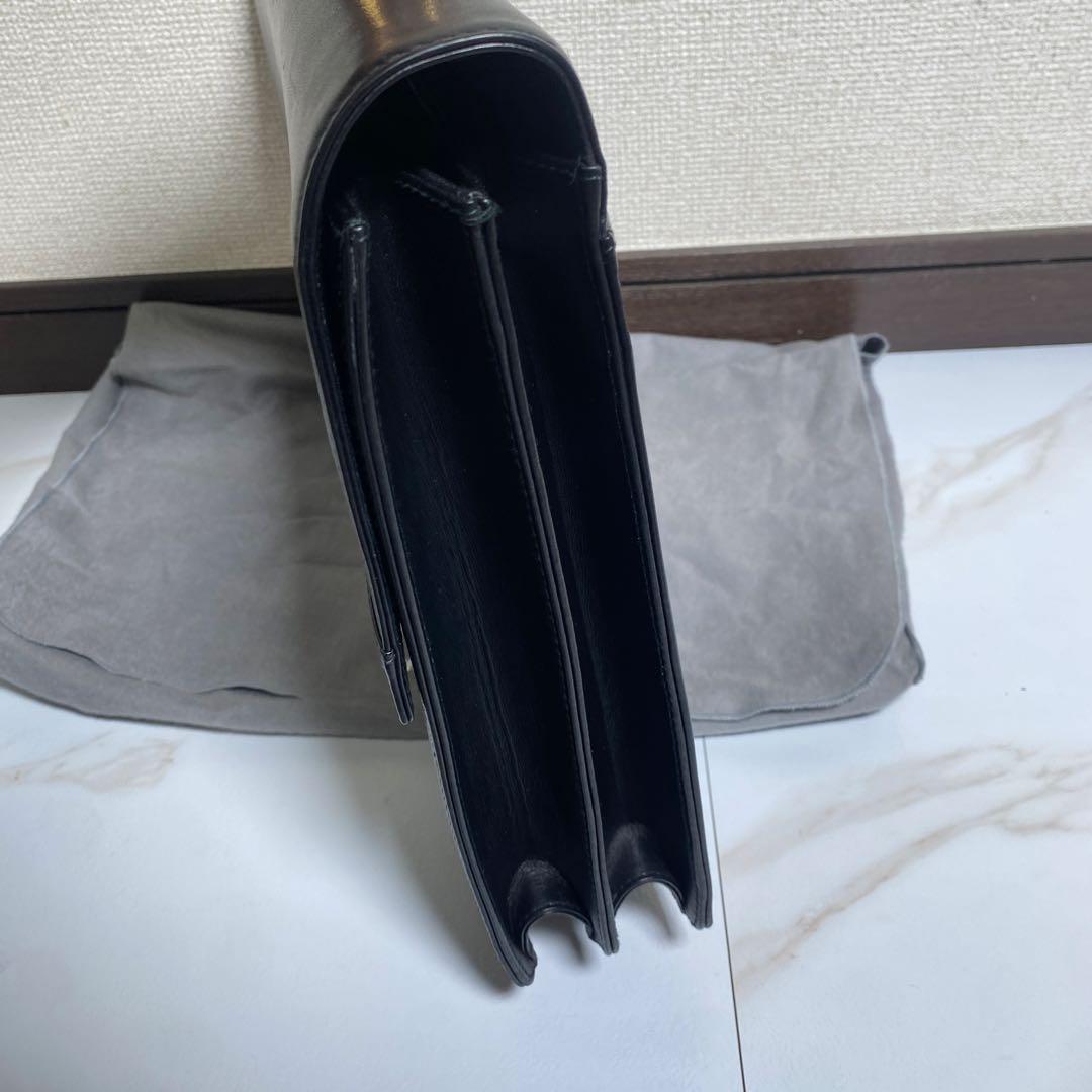 希少⭐︎ダンヒル 自立型ビジネスバッグ ブリーフケース オールレザー 布袋付き