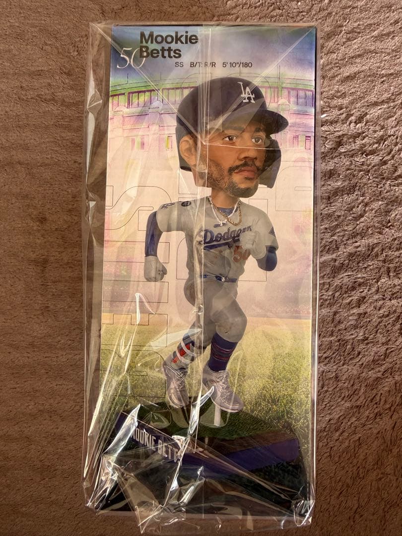 5/13 球場配布 ドジャース ムーキー・ベッツ ボブルヘッド MLB（非売品）