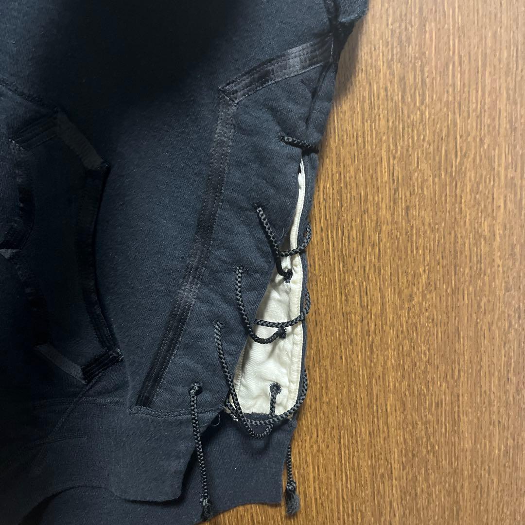 NUMBER (N)INE レースアップ シルク ノースリーブトップス 09ss