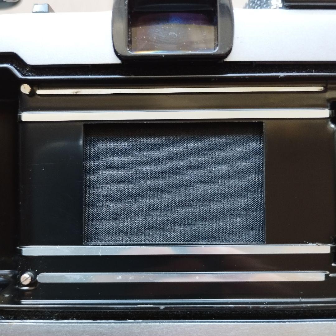 【美品】オリンパス　OM-1N シルバー　50mmF1.8レンズ、本革ケース付き