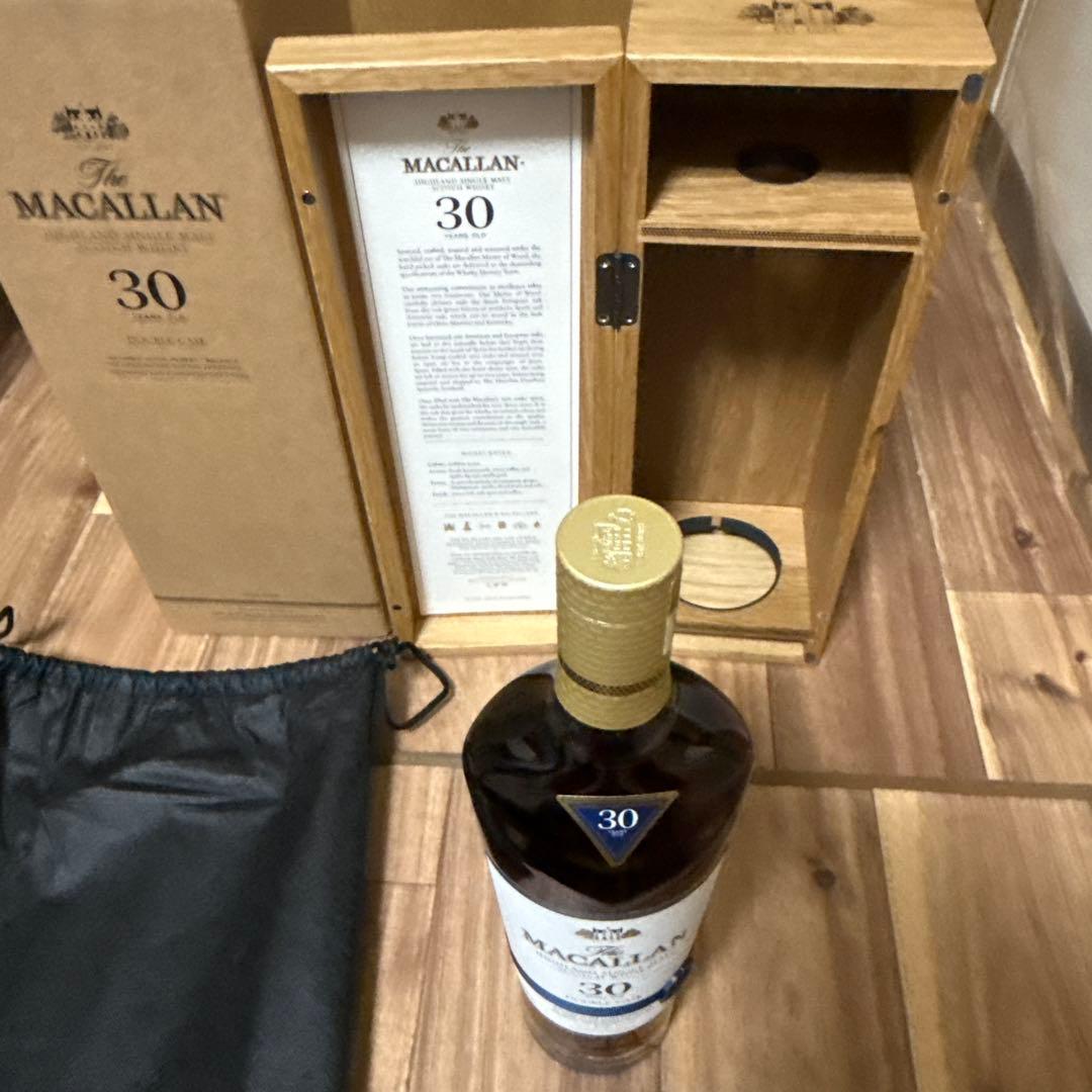 マッカラン 30年 ダブルカスク 2021年リリース - オリジナルボトル1本