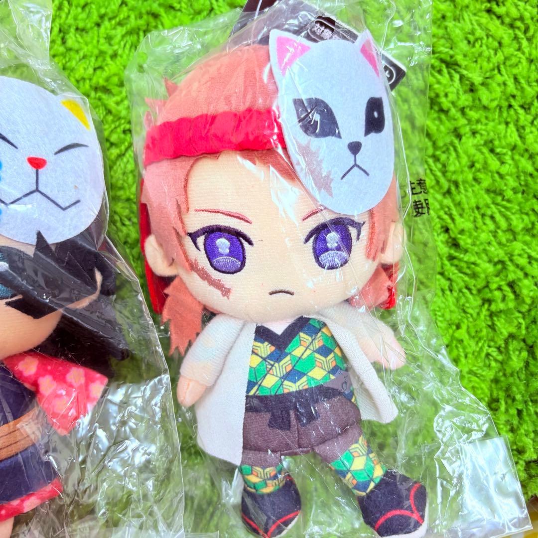 鬼滅の刃 Chibiぬいぐるみ 錆兎 真菰　新品未開封