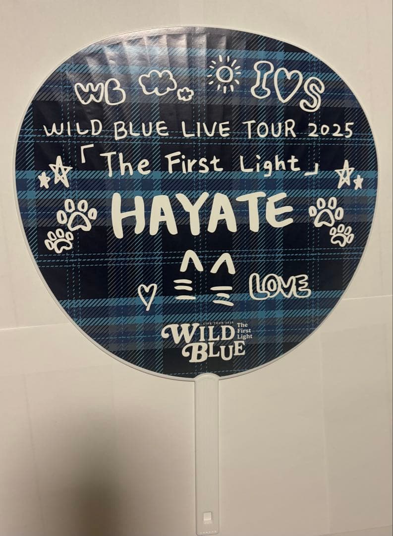 WILD BLUE LIVE TOUR 2025 宮武颯うちわ