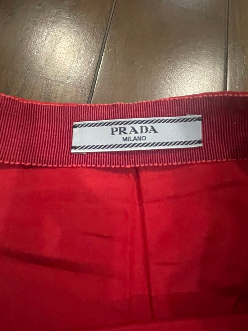 プラダ　PRADA フレアスカート プリーツ　40
