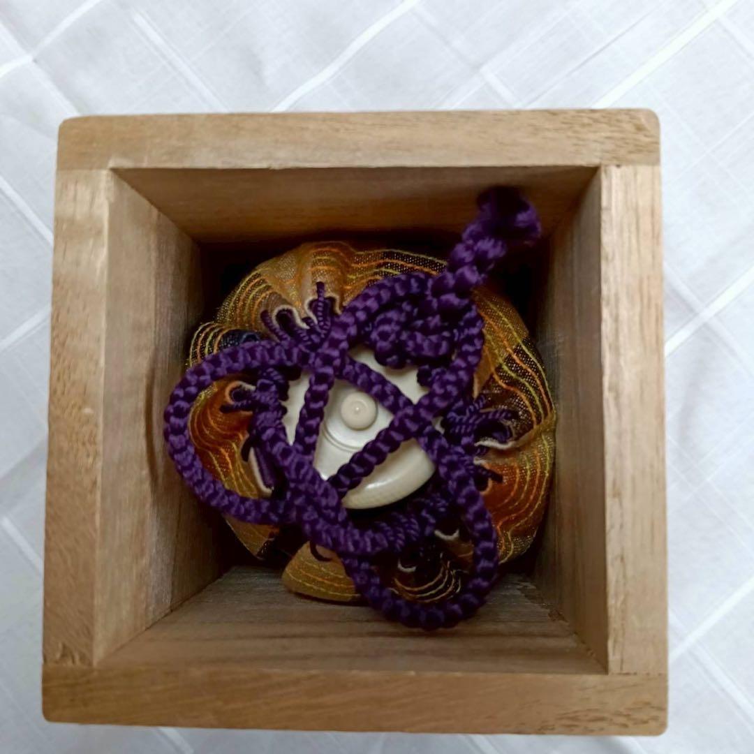 肩衝茶入　桶谷定一(作) 共箱