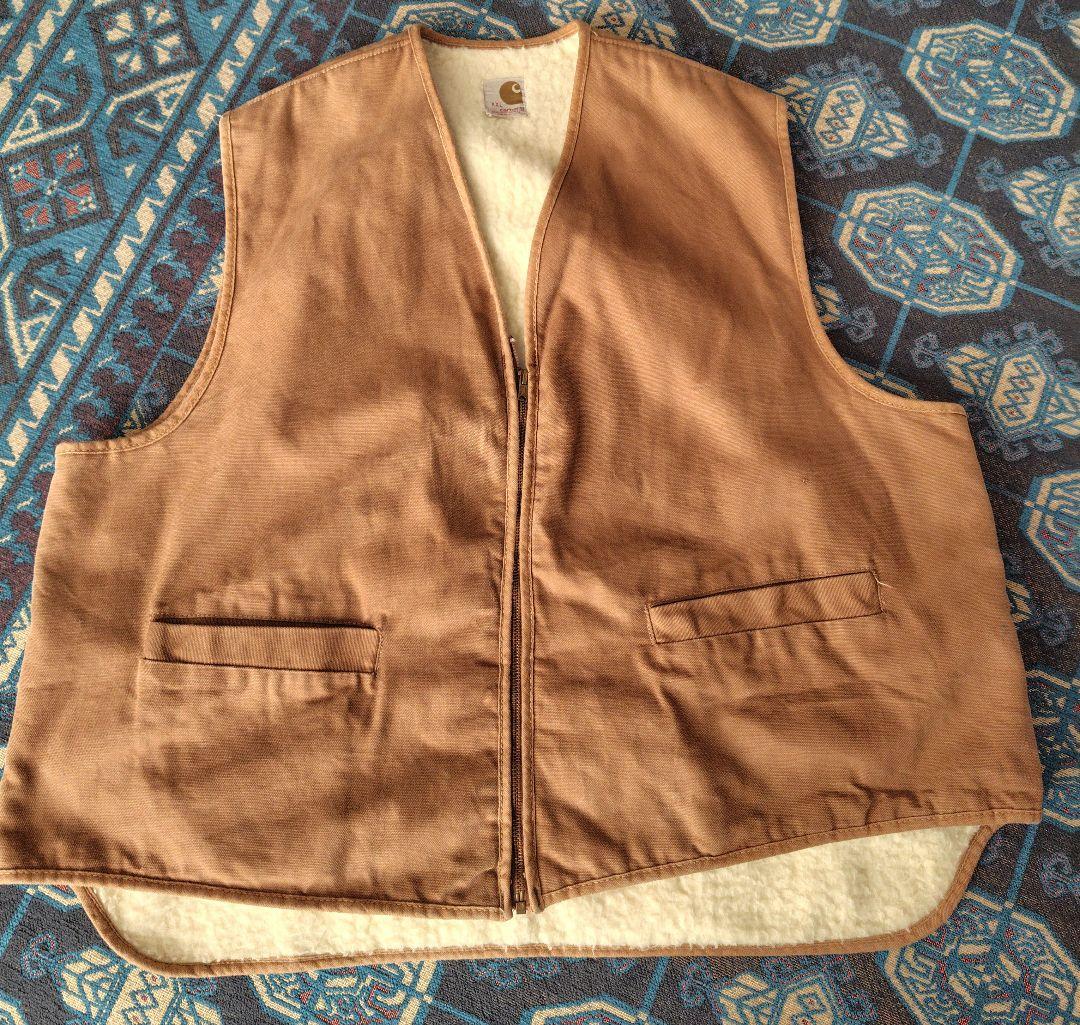 ぬ*ぎ様 70年代〜 Carhartt ブラウン ベスト