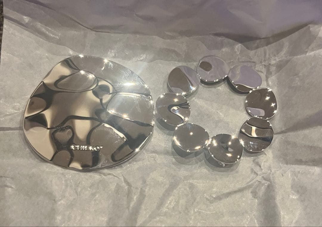 チエコプラス　duo brooch ブローチ