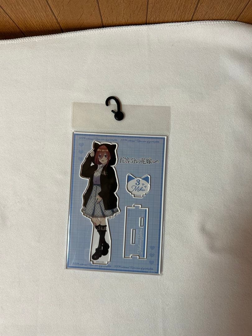 値下げ不可☆ホビー三玖ウェディング1/7フィギュア新品未開封＋猫耳アクスタ未開封