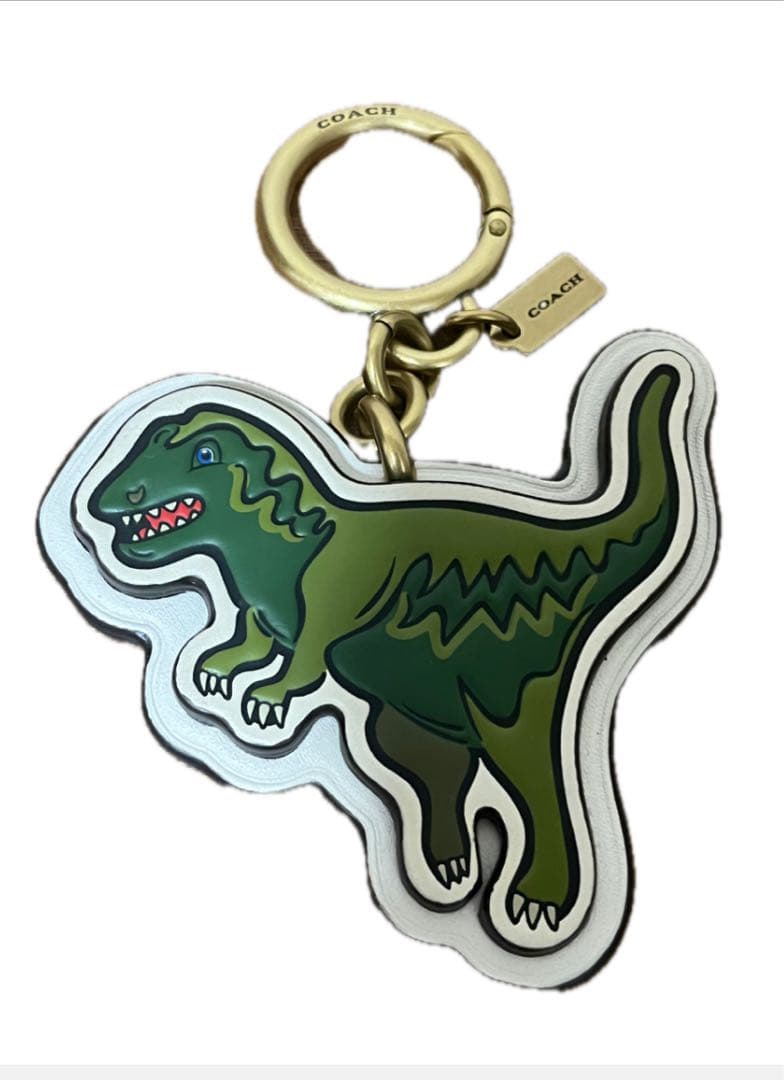 kinaco コーチのレキシー バッグ チャーム・シグネチャー キャンバス