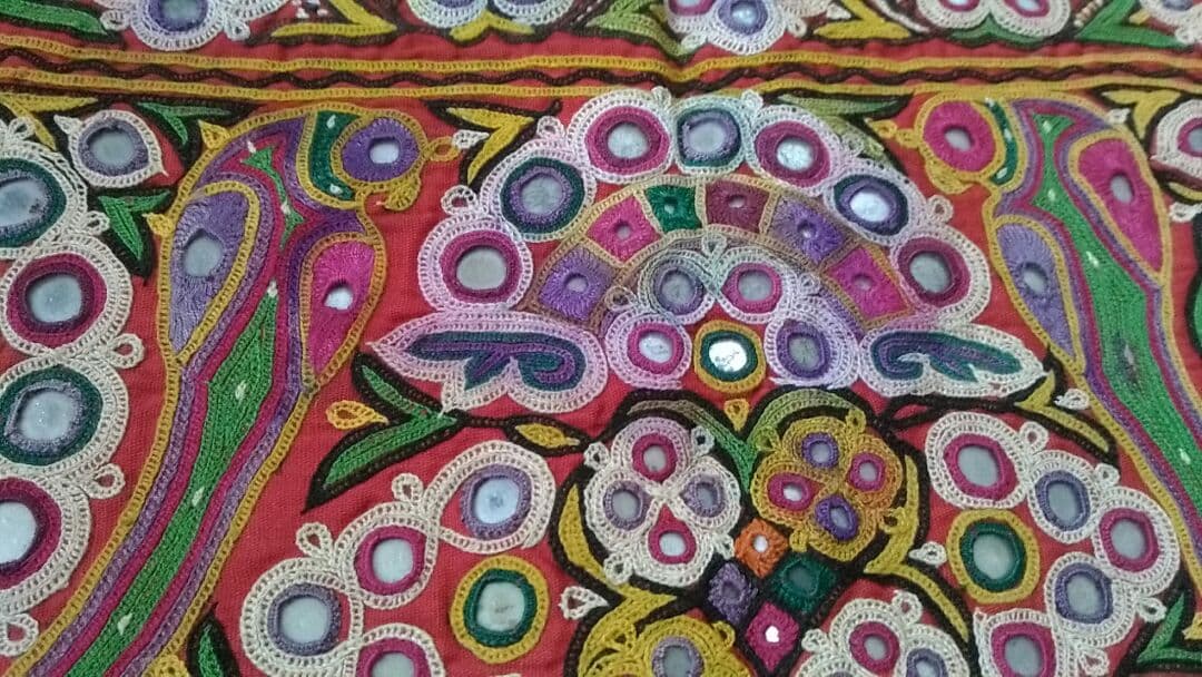 インドの壁掛け　アンティーク