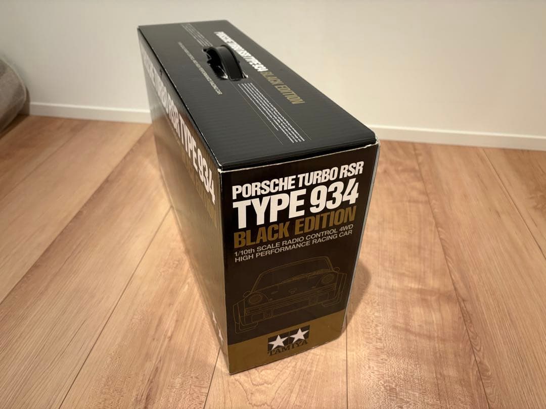 タミヤRC 1/10 ポルシェ934 ブラックエディション　TA02SW