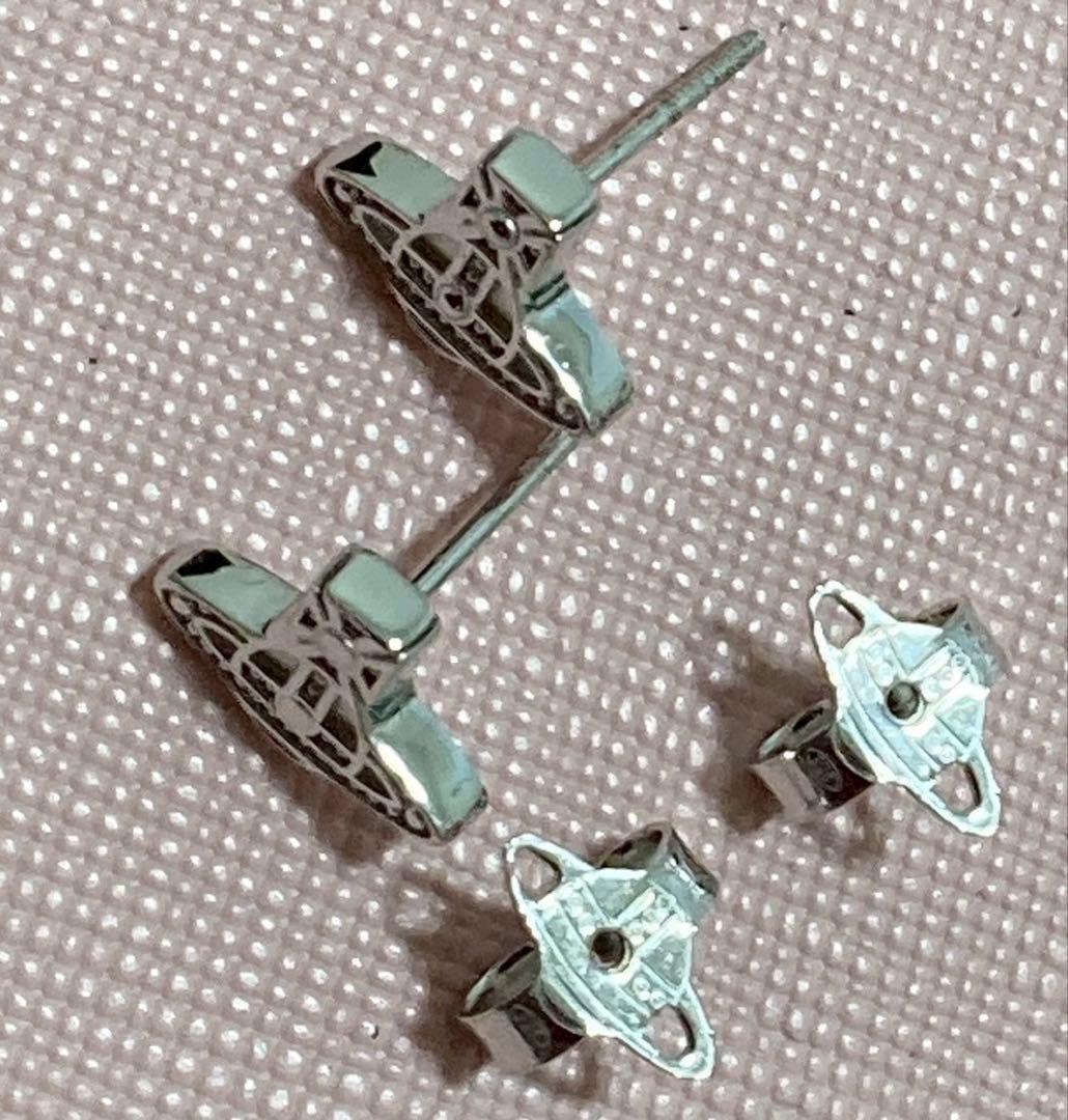 ヴィヴィアンウエストウッド　シルバー925オーブピアス