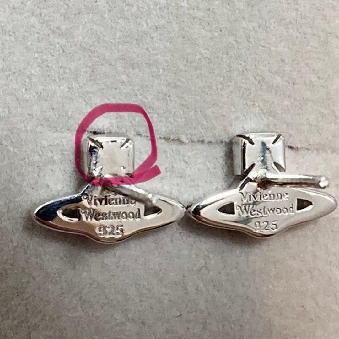 ヴィヴィアンウエストウッド　シルバー925オーブピアス