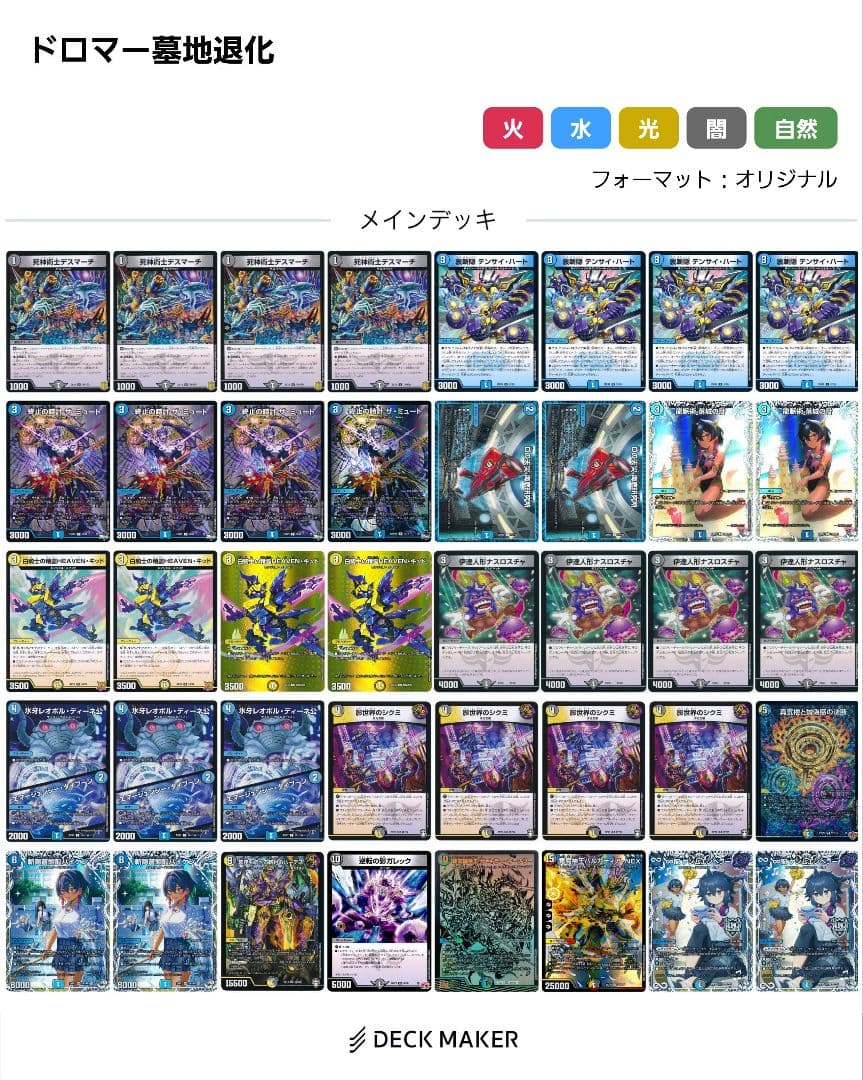 ドロマー墓地退化デッキ