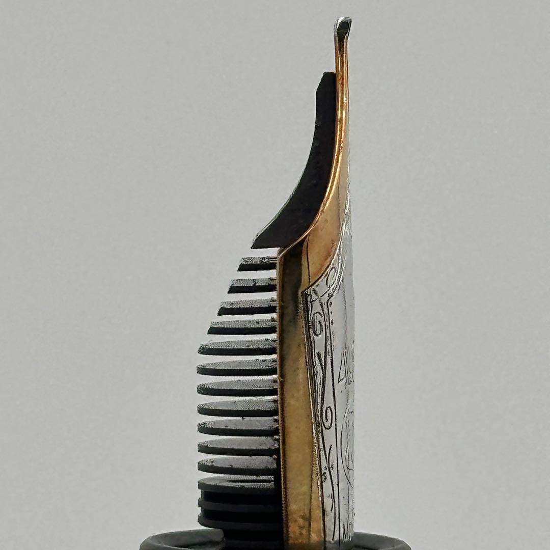 MONTBLANC モンブラン 14K M 万年筆 ネーム入り 1421