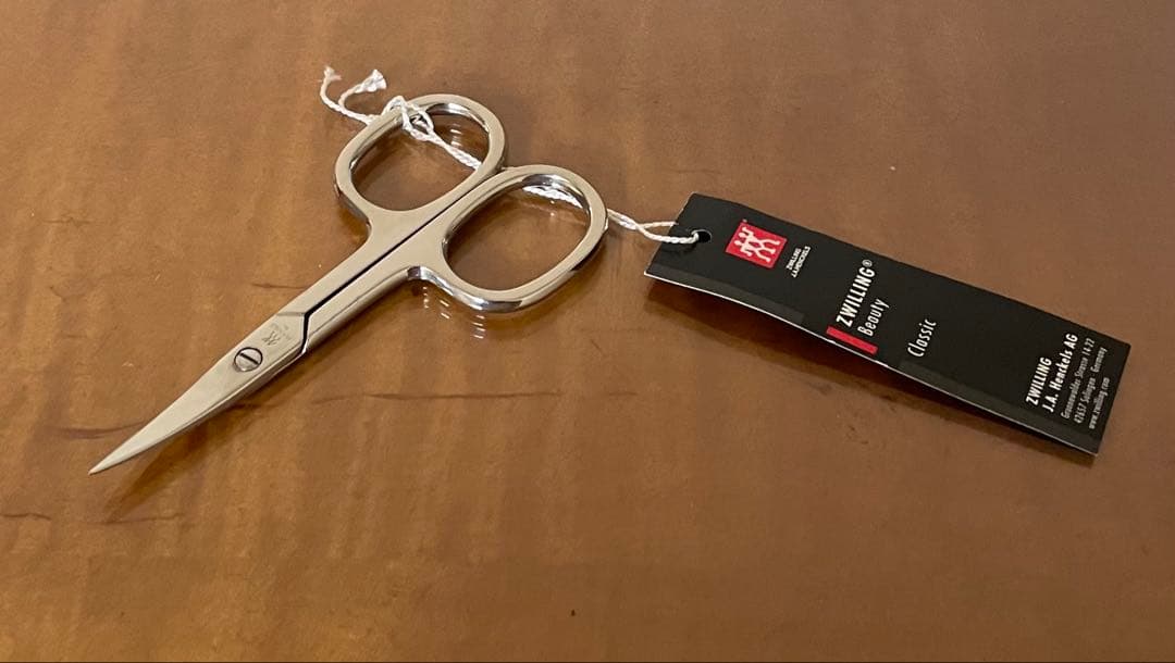 ツヴィリング ビューティーケア ５点セット ファスナー付き革ピンクケース