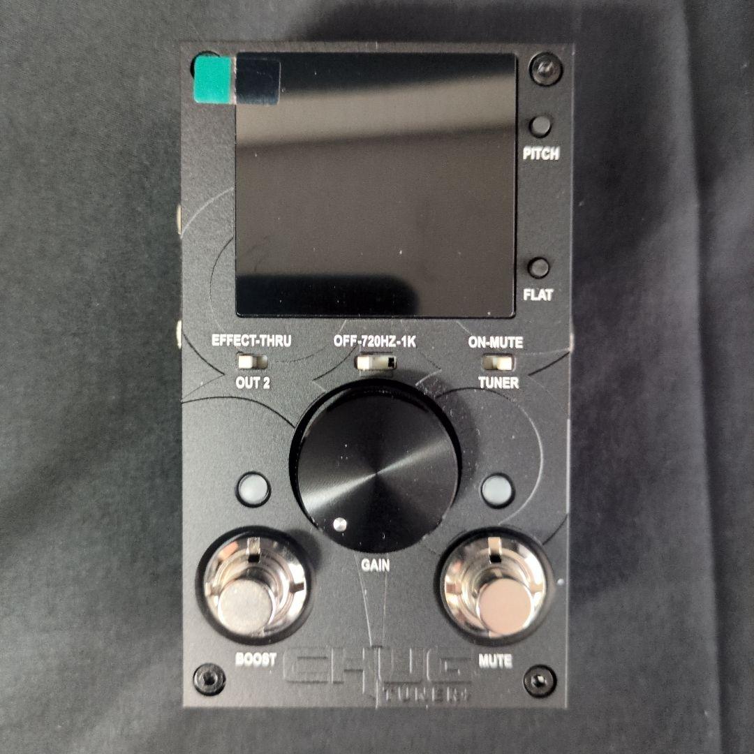 極美品 Solar Guitars CHUG TUNER+ 多機能チューナー
