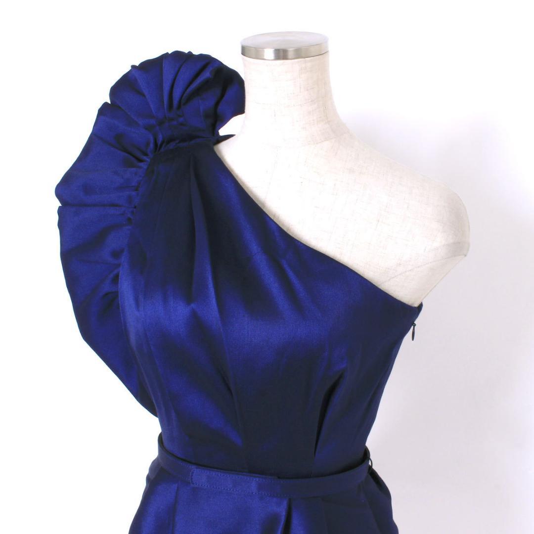 新品 STELLA McCARTNEY ワンショルダードレス ワンピース ブルー