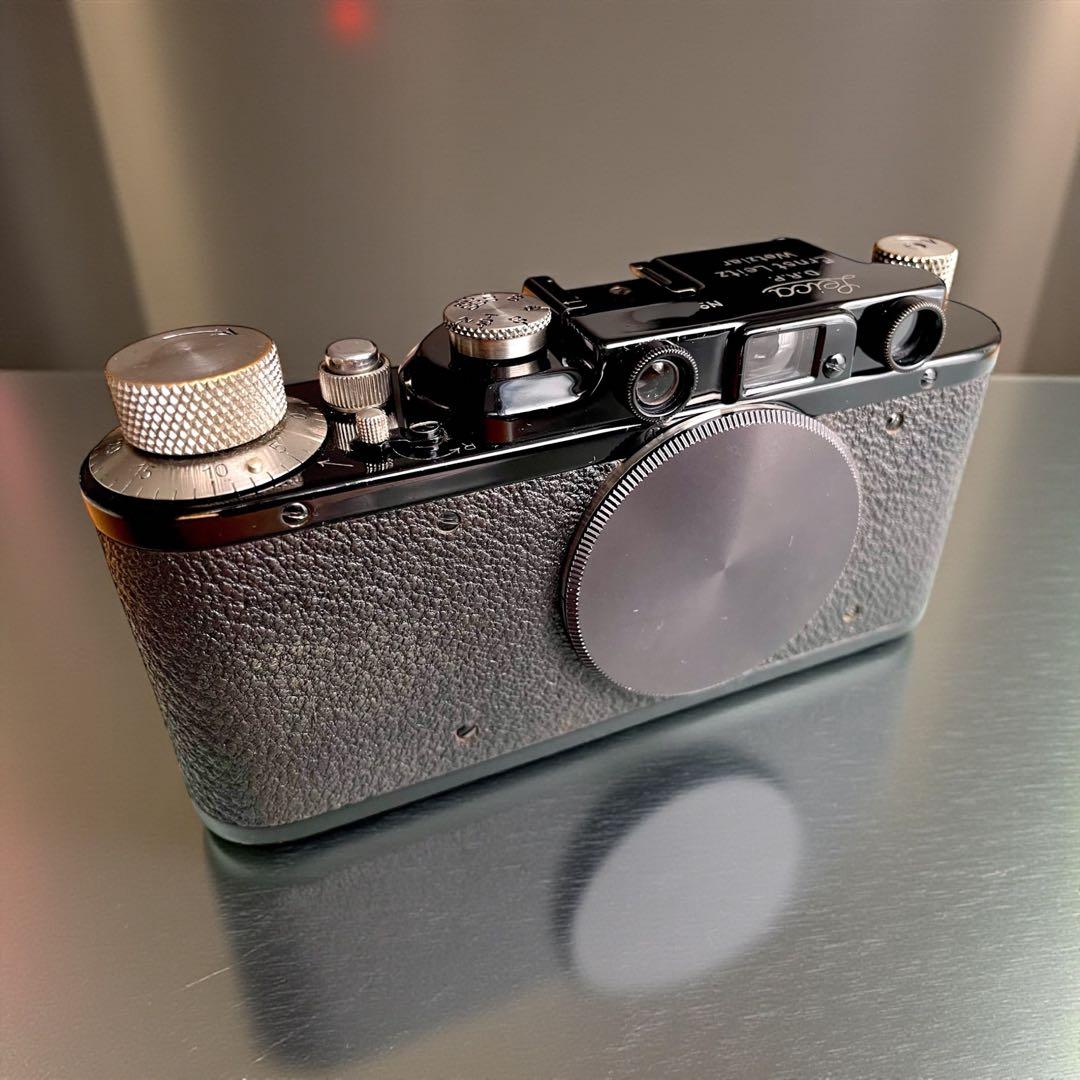 【OH済票付】×【戦場カメラマン　ロバート•キャパ愛用ライカD IIブラック】