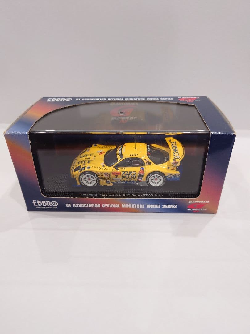 エブロ 1/43 雨宮 アスパラドリンクRX7 SUPER GT2005 #7