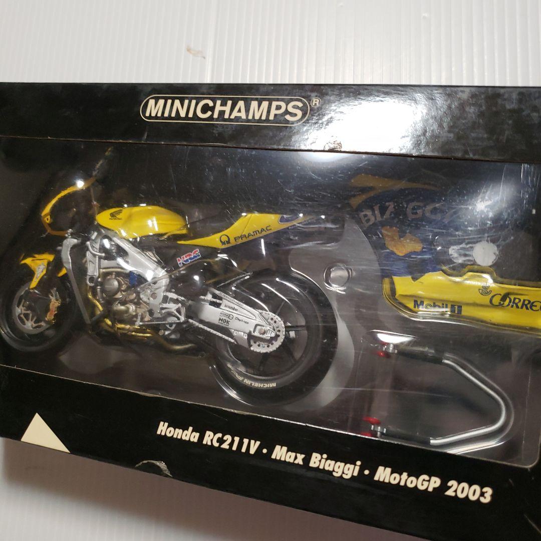 ミニカー MINICHANPS 1/12 HONDA RC211V M.B 2003