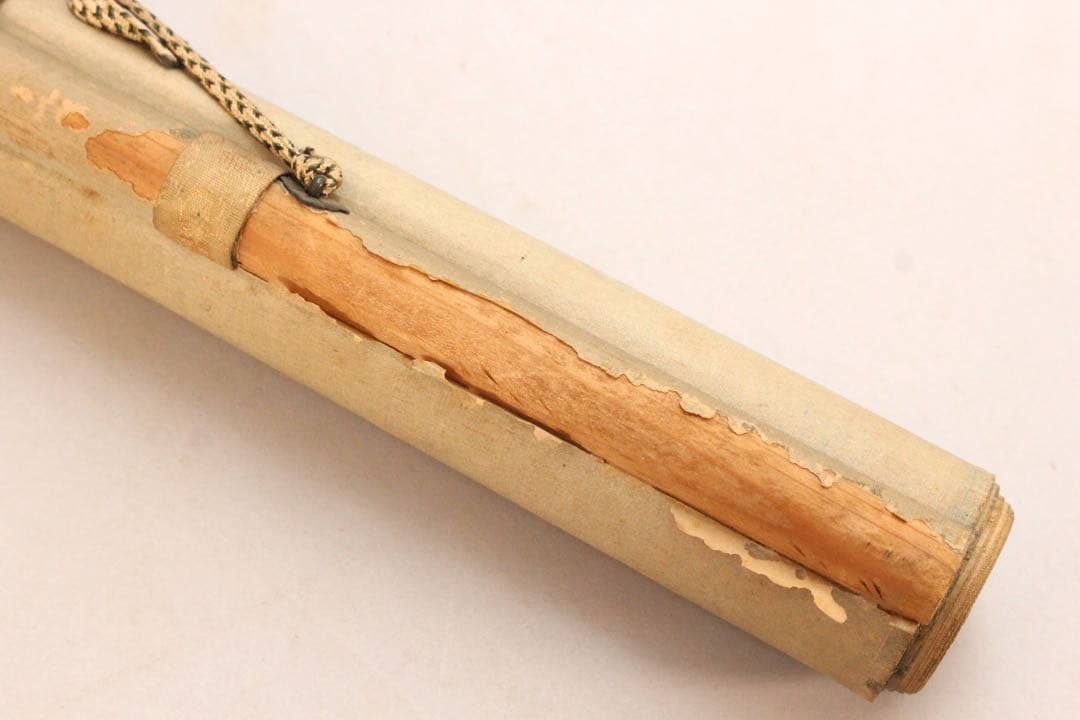 No5501掛軸　在名　探信筆 三幅　水墨　山水画　布袋図　紙本　合箱　送料無料