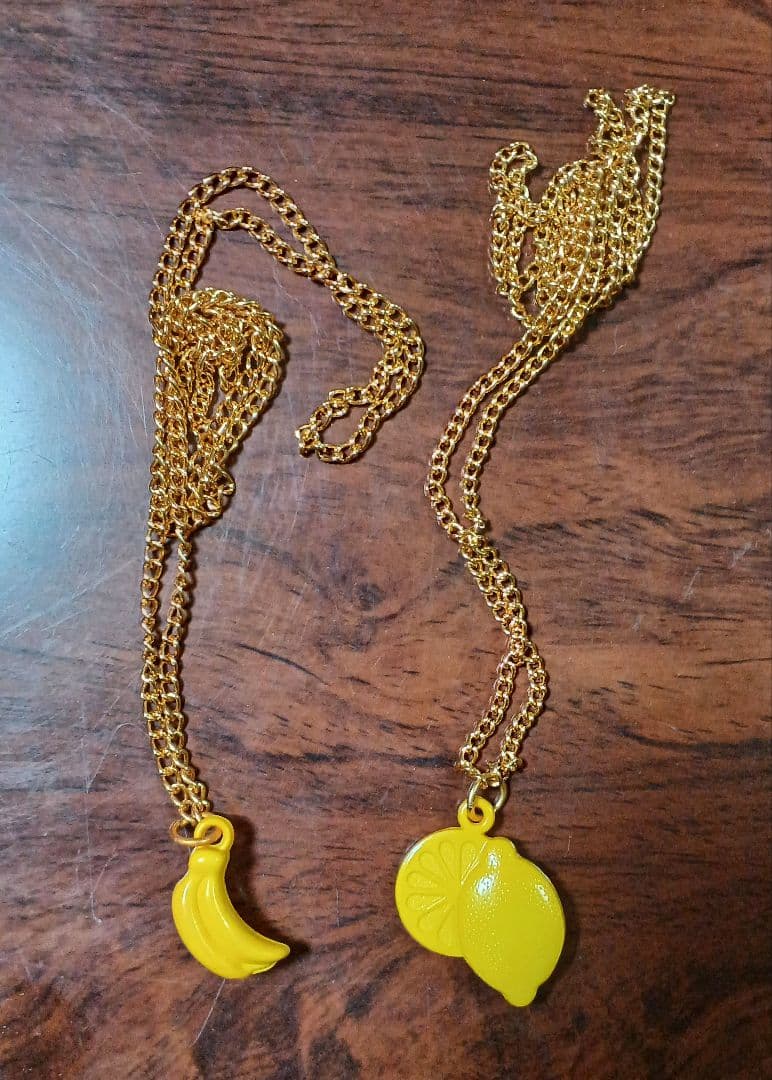 セボンスター　バナナ　レモン　フルーツ　ペンダント