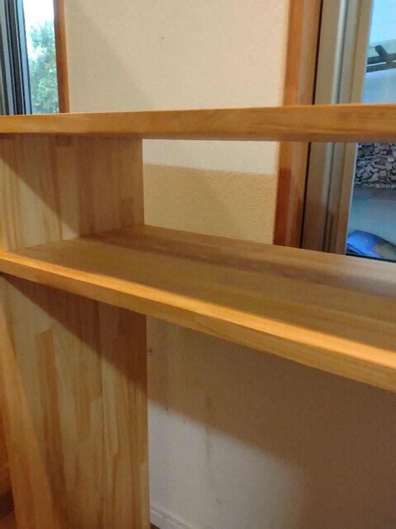 木製　ハンドメイド　オーダー　コの字　キヌカ　棚　シェルフ　ラック　水槽台