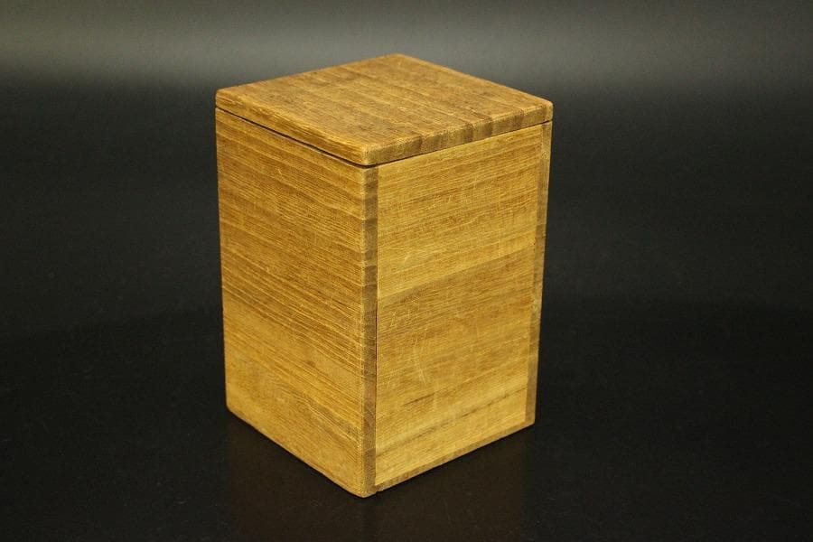 茶道具 古信楽 茶入 大津ふくさ 付 時代箱(RC937)