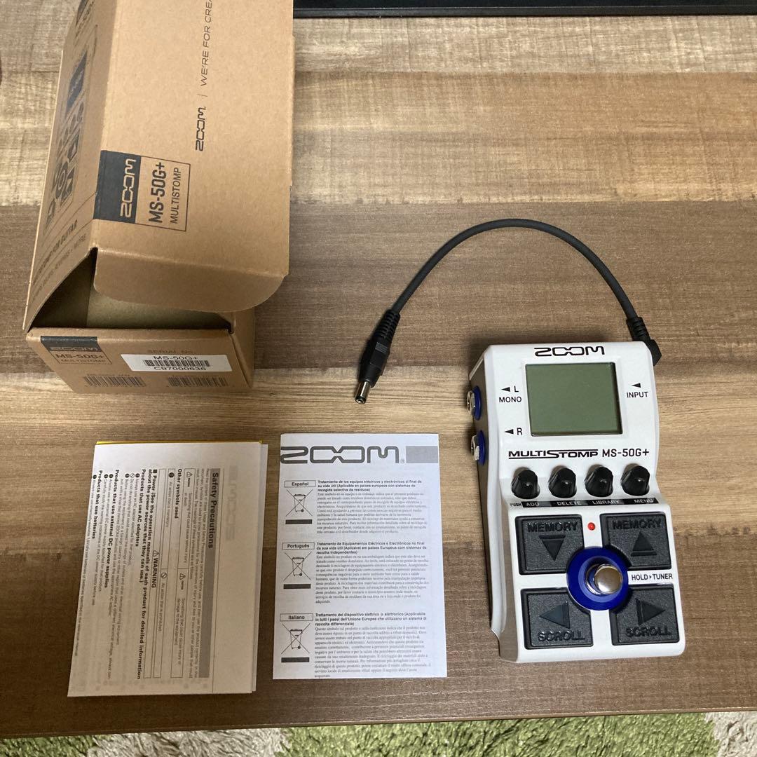 ZOOM MS-50G+ ズーム マルチストンプボックス マルチレイヤーIR搭載