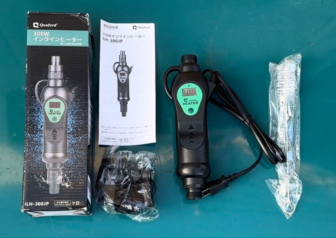 Quaford インラインヒーター 300W 新品