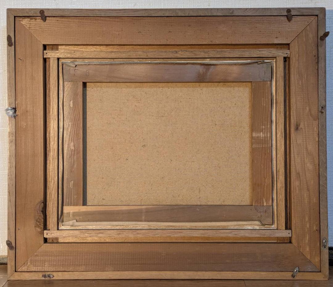 【真作】絵画　油彩6号　華やぐ薔薇の饗宴　優雅な一輪一輪　美しい調和　Y104