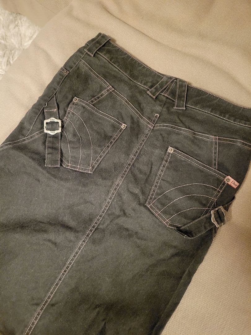 Christian Dior　ディオール　ヴィンテージデニムスカート　サイズ40