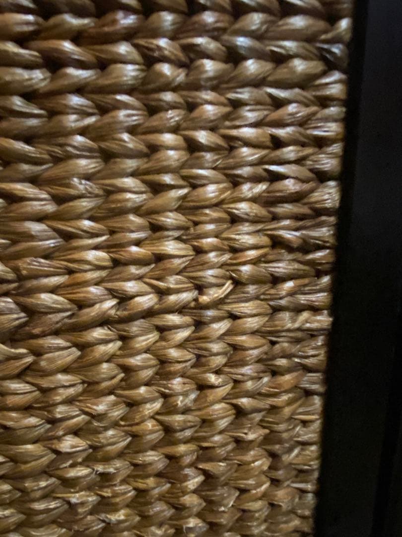 高級♦️ラタン 3連 パーティション♦️便利な簡易 間仕切り♦️撮影や配信にも♦️送料込