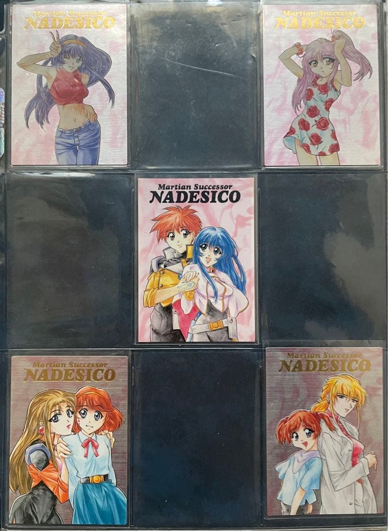 カードダスマスターズ　機動戦艦ナデシコ2 コンプリート　バインダー特典カード付