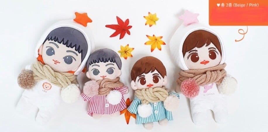 東方神起 baby神起 20cm ユノユンホ ぬいぐるみ TVXQ 着ぐるみ