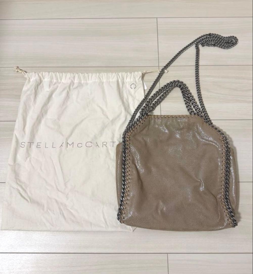 STELLA MCCARTNEY ファラベラ ミニトートバッグ グレージュ 美品