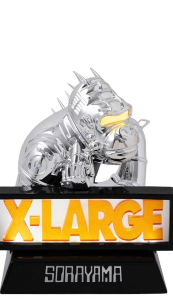 ⭐︎SORAYAMA ROBOT GORILLA 空山　ロボットゴリラ　シルバー