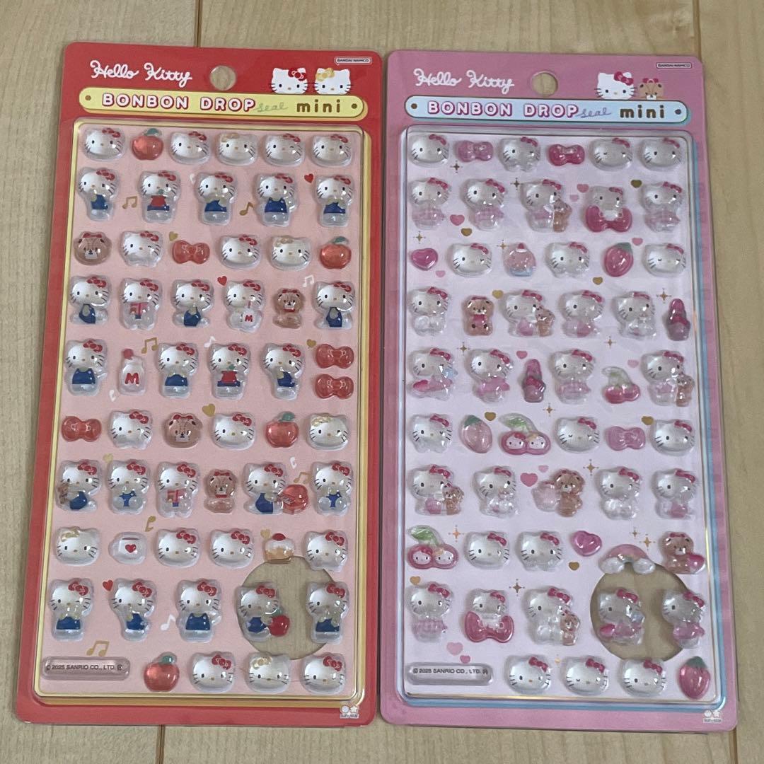 たまごっち　サンリオミニ　ボンボンドロップシール　全種フルコンプリートセット
