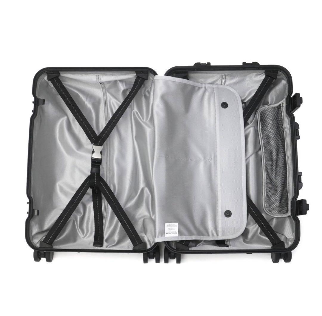 新品未使用　リカルド　アルミニウム　スーツケース　マットブラック20インチ40ℓ