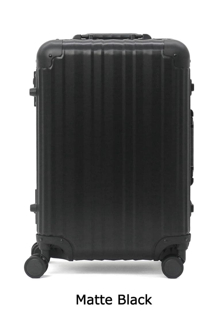 新品未使用　リカルド　アルミニウム　スーツケース　マットブラック20インチ40ℓ