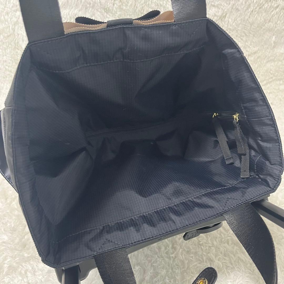 未使用級✨ SWANY スワニー ルバンド ネイビー チェック リボン 人気