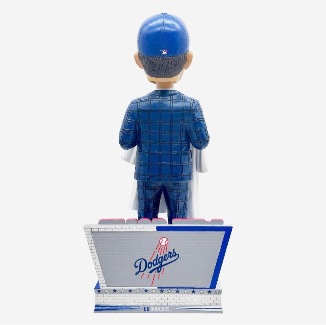山本由伸 ドジャース 入団会見 限定版 箱入新品 バブルヘッド 首振り人形