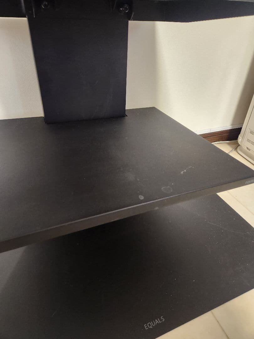 も*も様 【 EQUALS 】テレビスタンド 壁寄せ V3 ハイタイプ　サテンブ
