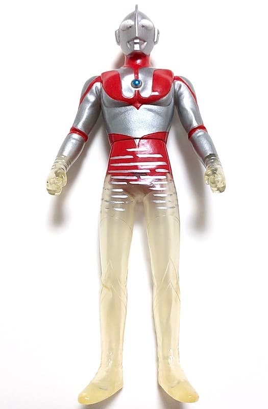 ★稀少クリア★初代ウルトラマン テレポーテーション ソフビ ゼロ怪獣　フィギュア