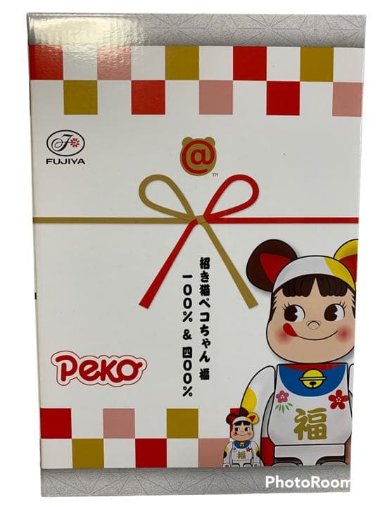 BE@RBRICK 【3セット】招き猫 ペコちゃん 100%&400%