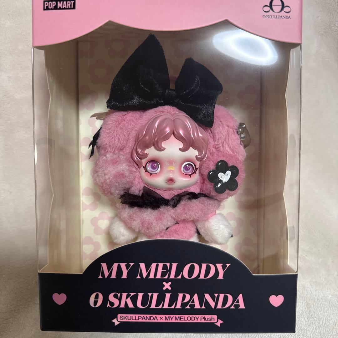 ポップマート　スカルパンダ　クロミ　マイメロディ　サンリオコラボ