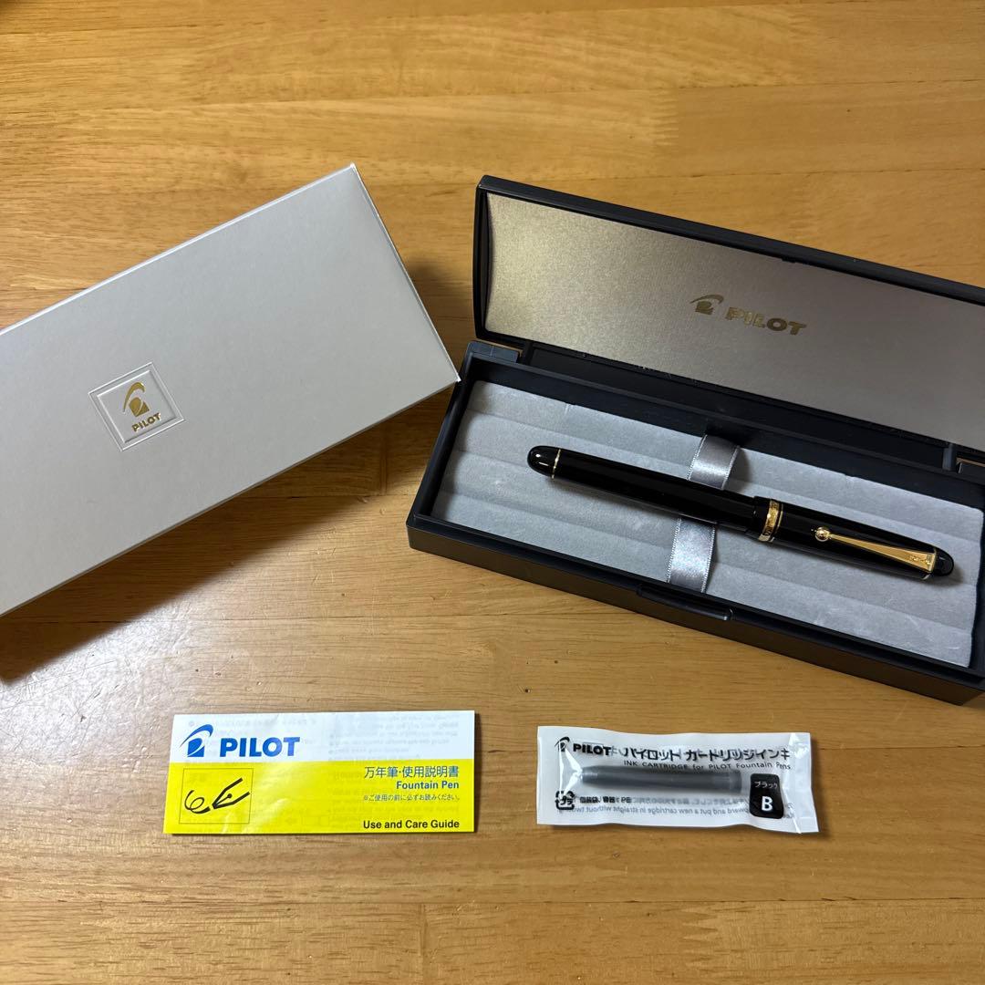 PILOT パイロット Custom カスタム 74 万年筆 F 14k 箱付き