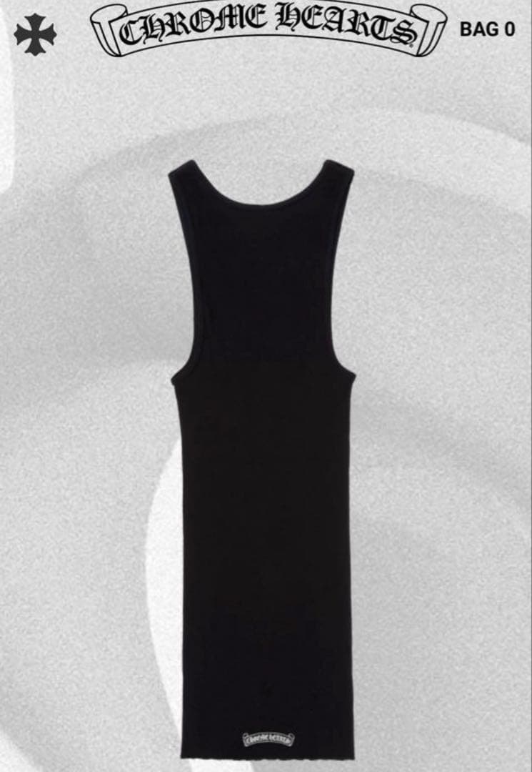 クロムハーツ タンクトップ HAIRY CROSS RIB Tシャツ TANK